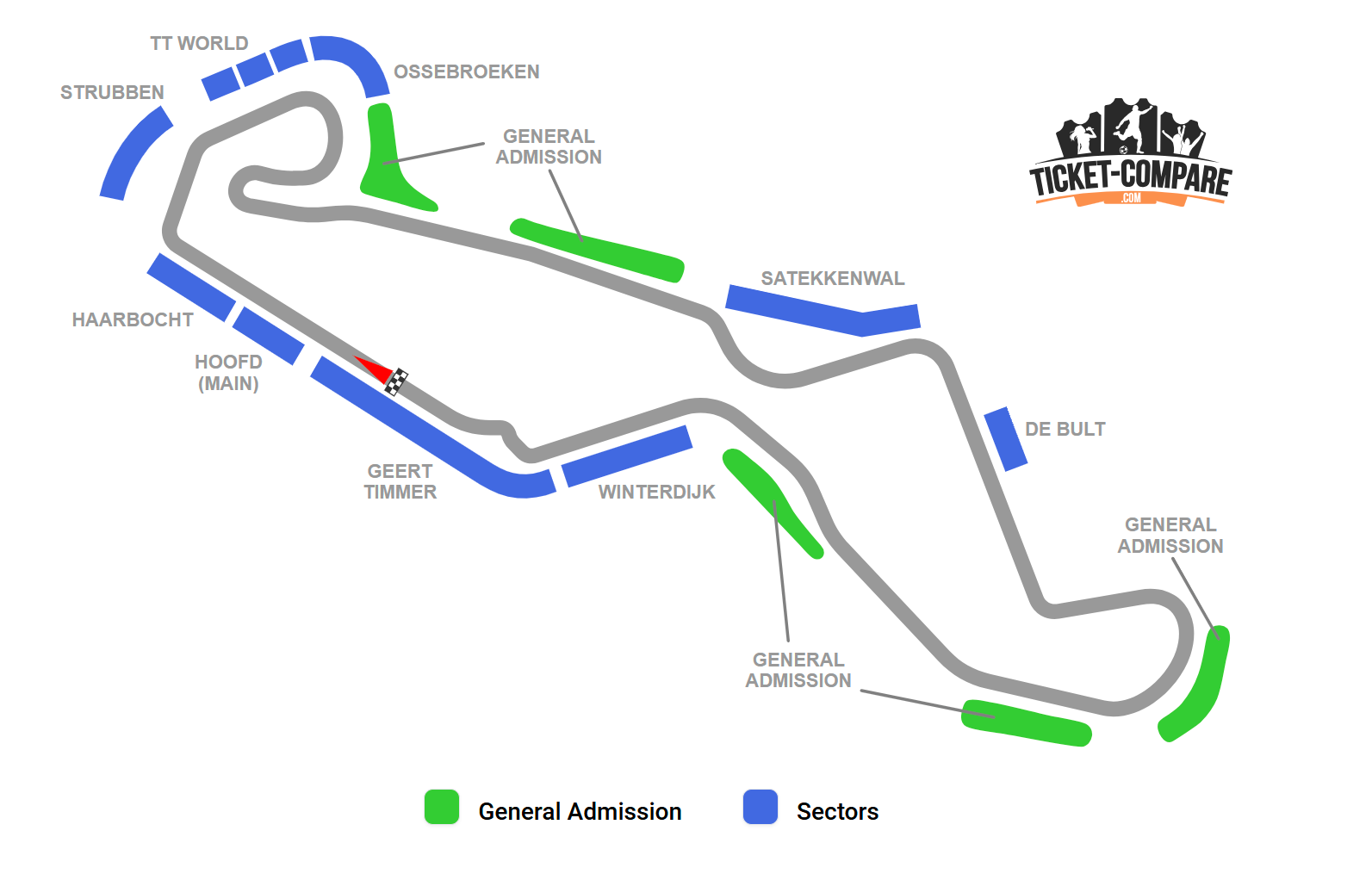 TT Circuit Assen Seating Plan