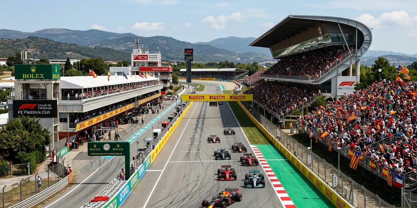 What Is General Admission Like At The Barcelona-Catalunya Grand Prix? background image