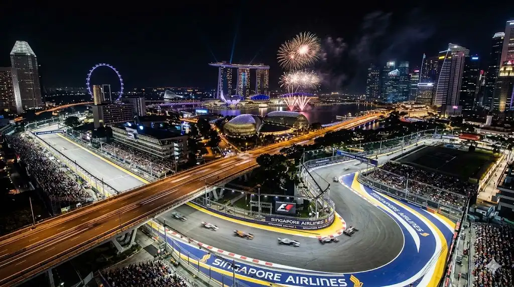 What Is Walkabout Like At The Singapore Grand Prix? background image